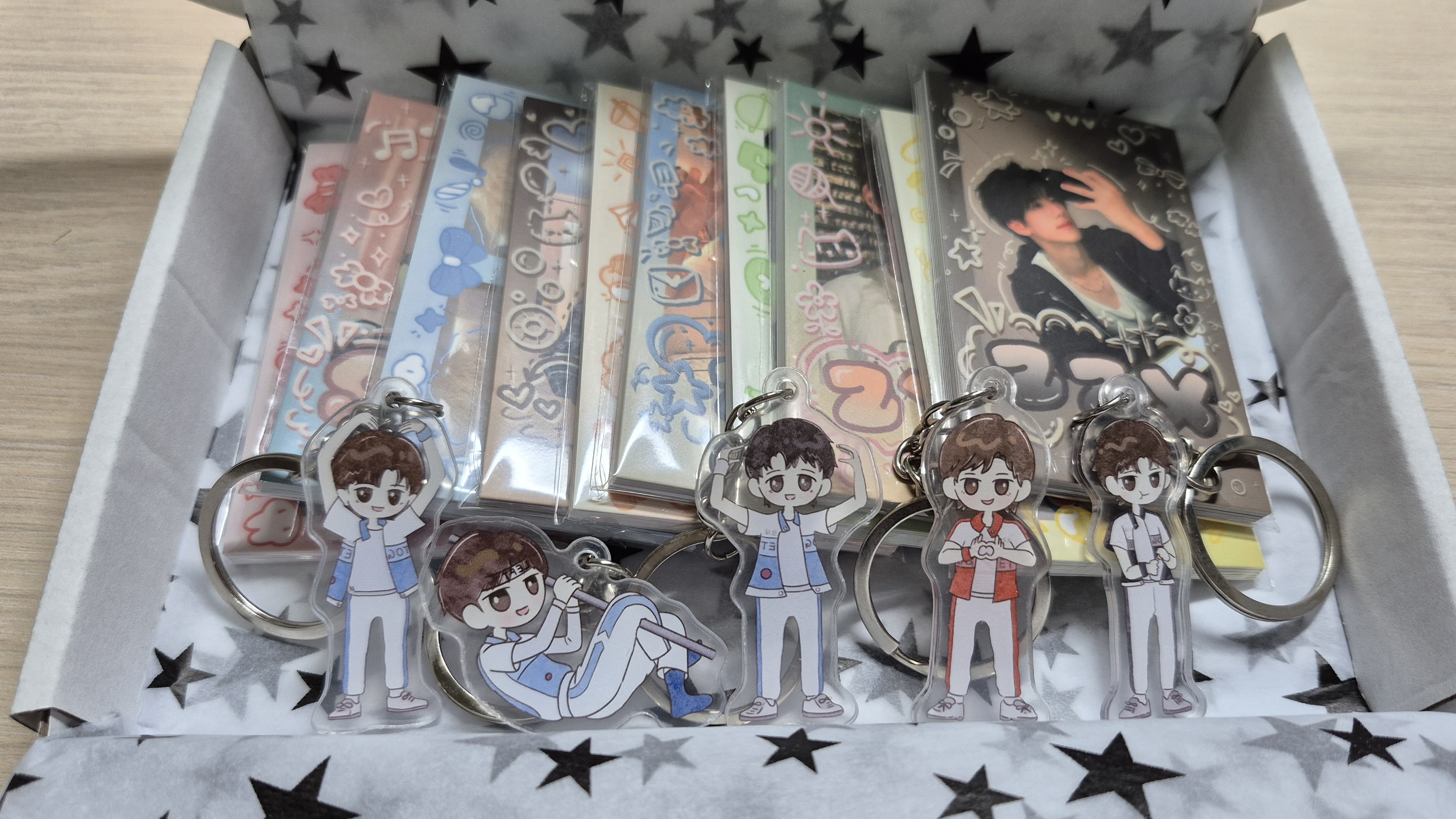 星雲因為追星，學會約稿、印稿、做應援